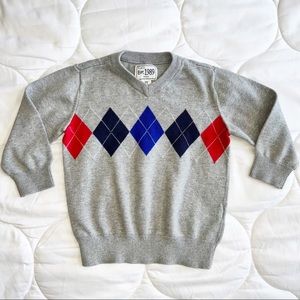 Childrens Place Boys Argyle Sweater